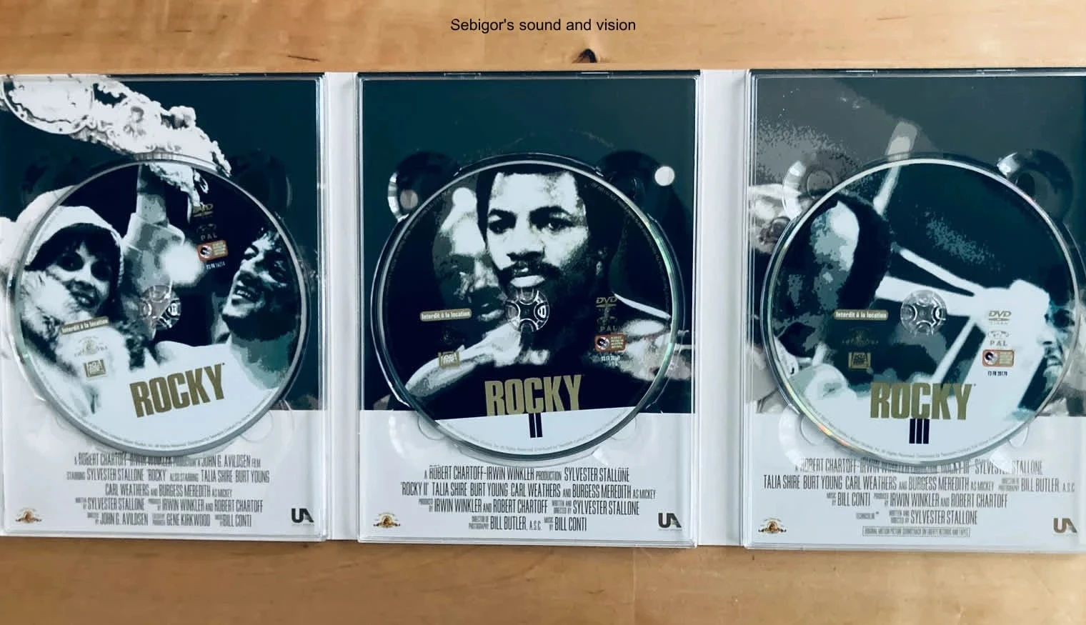 Coffret DVD Antologia da saga Rocky Sylvester Stallone edição Ultimate. – photo 5